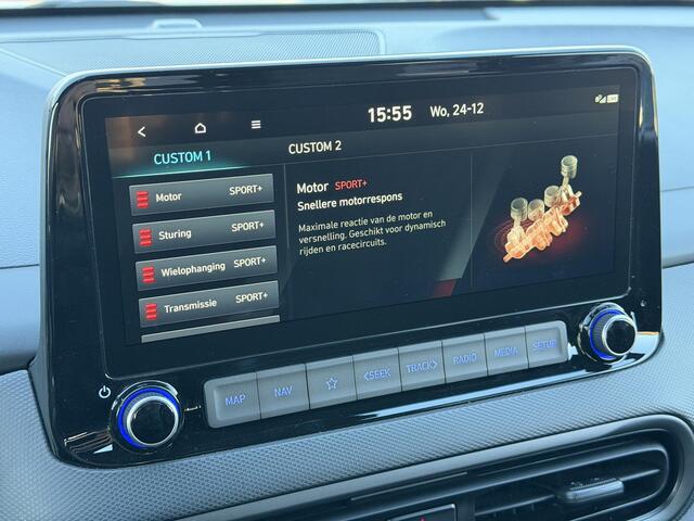 Hyundai Kona 2.0 T-GDI N Performance 280pk DCT8 / Fabrieksgarantie tot 01-2027 / 1e Eigenaars auto / Dealer Onderhouden / Limited Slip Diff / Adaptieve Cruise / Adaptieve Onderstel / Stoel & Stuurwielverwarming / Achterbank Verwarming / Elektr. Stoelen / Stoelventilat