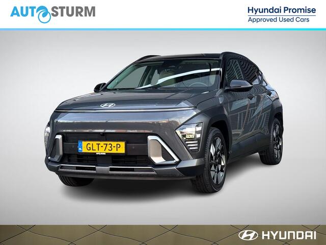 Hyundai Kona 1.6 GDI HEV Premium NL-Auto, Meest Luxe Uitvoering!