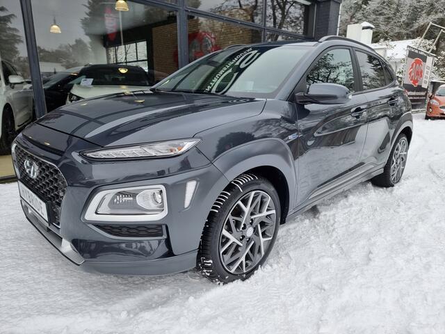 Hyundai Kona 1.6 GDI HEV Premium | Ad.cruise | Leder | Widescreen | Super uitvoering! | Incl. BTW