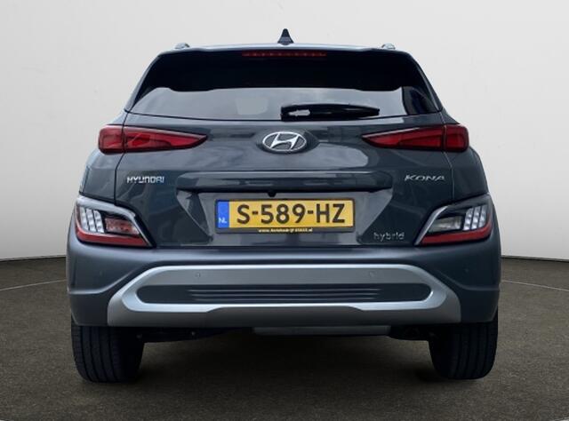 Hyundai Kona 1.6 GDI HEV Premium | Wit Leder.