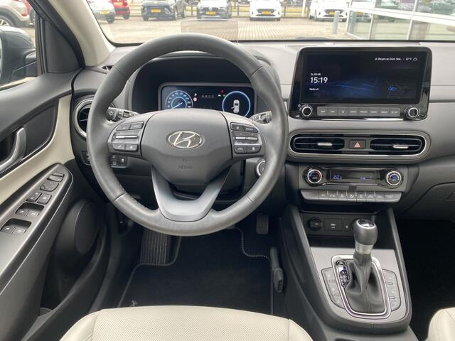 Hyundai Kona 1.6 GDI HEV Premium | Wit Leder.