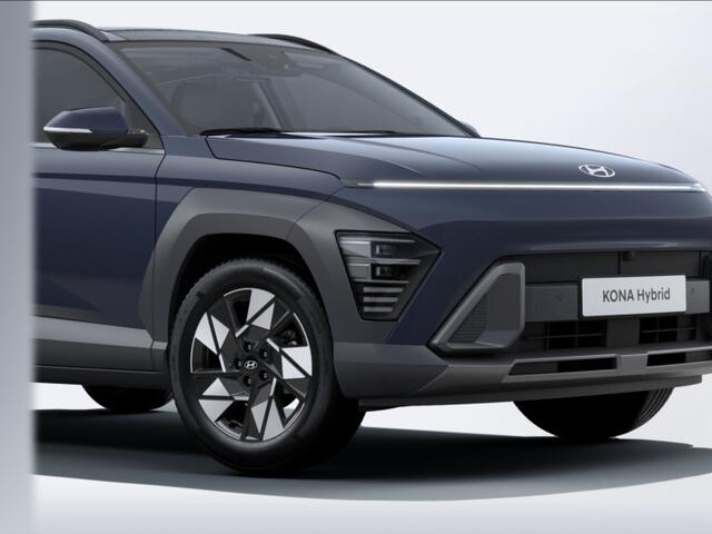 Hyundai Kona 1.6 GDI HEV Premium Sky | Uit voorraad leverbaar! | Schuif-/kantel dak | Elektrische stoelen | Stoel/stuurverwarming | Stoelverkoeling | 2e zit-rij stoelverwarming | Lederen bekleding | 360* camera | Adaptive cruisecontrol | Active lane-keeping |