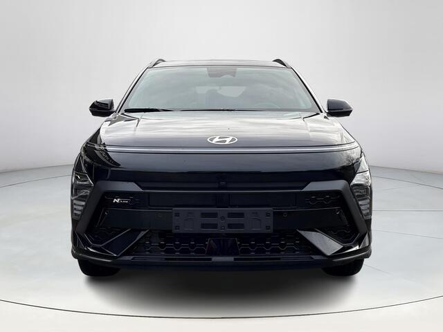 Hyundai Kona 1.6 GDI HEV N Line | Uit voorraad leverbaar! | 360 graden camera | Keyless entry en start | Stoel en stuurverwarming | Stoelventilatie | achterbank verwarmd | Adaptieve Cruise control | Parkeersensoren voor en achter |