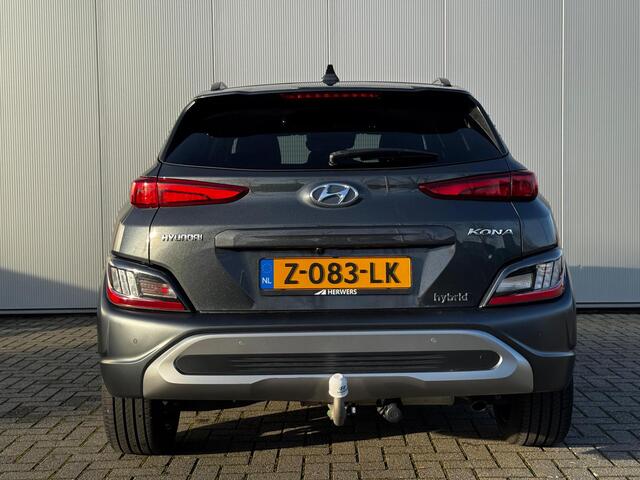 Hyundai Kona 1.6 GDI HEV Comfort Smart / Navigatie / 18" Lm velgen / Led Koplampen / Trekhaak / Adaptieve Cruise Control / Krell Audio /