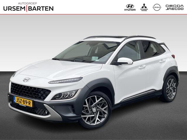 Hyundai Kona 1.6 HEV Premium Sky | Schuifkanteldak | Leder
