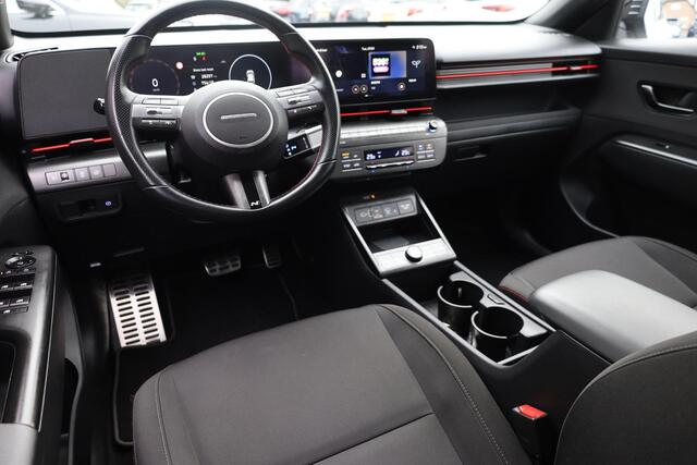 Hyundai Kona 1.6 GDI HEV N-LINE Edition CARPLAY CAMERA ACC DAB NAVI CLIMA LANE-ASSIST DAW KEYLESS DRAADLOZE-OPLADER 2XPDC 18''LMV ENZ.