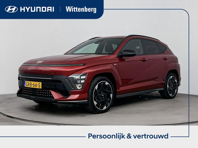Hyundai Kona Electric N Line Edition 65.4 kWh | Stoelverwarming |SOH 99.1% | Stuurverwarming | Achteruitrijcamera | Apple Carplay/Android Auto |
