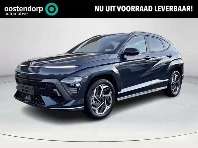 Hyundai Kona 1.6 GDI HEV N Line | Rijklaarprijs! | Speciale Korting | Elektrisch verstelbare stoelen | Alcantara leer | 360 camera |