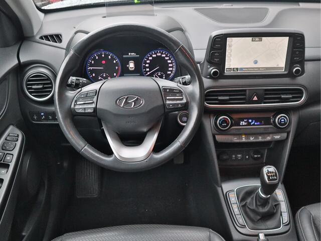Hyundai Kona 1.0 T-GDI Premium Leder | Stoelverwarming | Stuurverwarming | Navigatie | Trekhaak