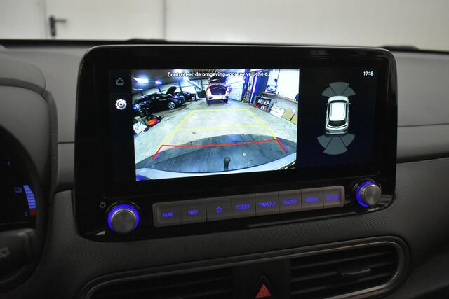 Hyundai Kona EV Premium 64 kWh Warmtepomp Trekhaak SOH 100% 3-Fase CCS Laden Leder Camera
