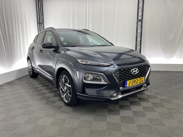 Hyundai Kona 1.6 GDI HEV Premium | Apple carplay | Leer | Camera | Stoel- en stuurverwarm | Trekhaak