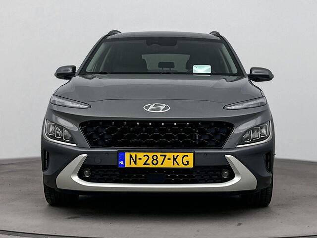 Hyundai Kona 1.6 GDI HEV Premium | Afneembare trekhaak 1300 kg | Navigatie | Parkeer sensoren voor +achter | stoel en stuur verwarming |
