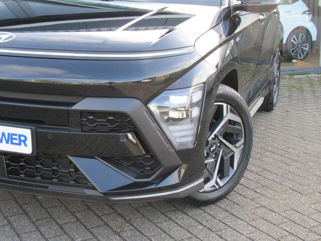 Hyundai Kona 1.6 GDI HEV N Line 1e eigen | dealer onderh | dode hoek | navi | camera | keyless | adp.cruise