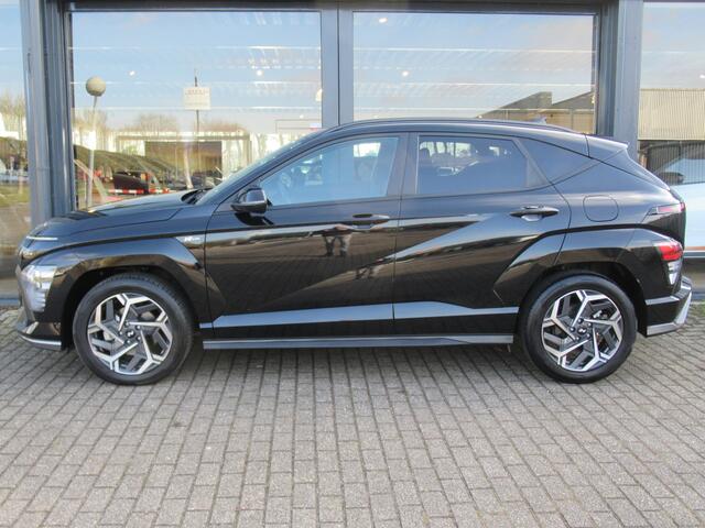 Hyundai Kona 1.6 GDI HEV N Line 1e eigen | dealer onderh | dode hoek | navi | camera | keyless | adp.cruise