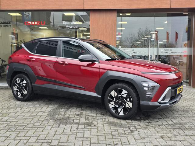 Hyundai Kona 1.6 GDI HEV Premium | Camera | Carplay | Trekhaak | Stoel/ Stuur verwarming