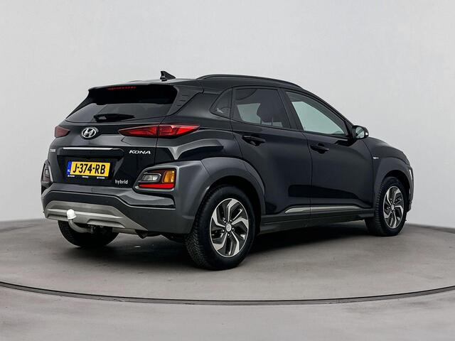 Hyundai Kona 1.6 GDI HEV Fashion Sky | Trekhaak 1300kg | Head Up Display | Achteruitrij Camera | Lederen Bekleding | Adaptive Cruise |