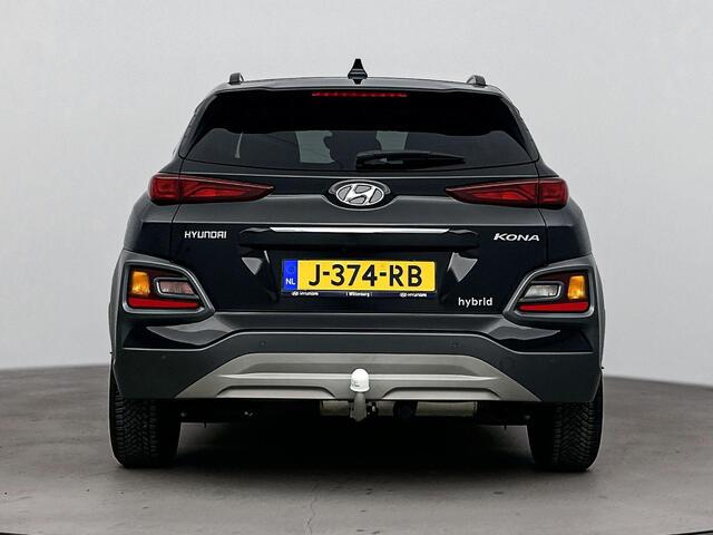 Hyundai Kona 1.6 GDI HEV Fashion Sky | Trekhaak 1300kg | Head Up Display | Achteruitrij Camera | Lederen Bekleding | Adaptive Cruise |