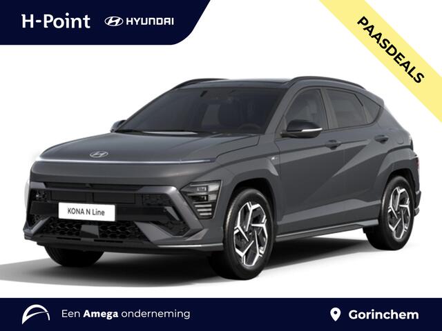 Hyundai Kona N Line Sky 1.6 GDI HEV 137pk | ¤2.640 KORTING | PANODAK | 360° CAMERA | ELEK. ACHTERKLEP |