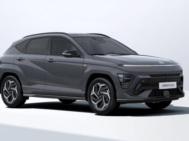 Hyundai Kona N Line Sky 1.6 GDI HEV 137pk | ¤2.640 KORTING | PANODAK | 360° CAMERA | ELEK. ACHTERKLEP |