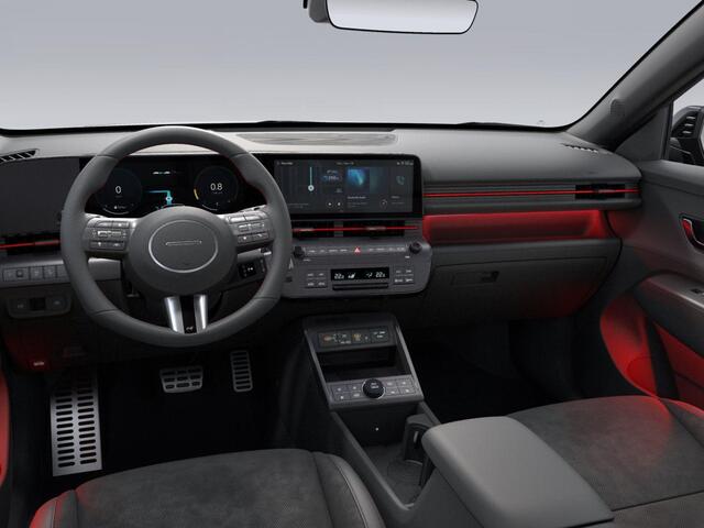 Hyundai Kona N Line Sky 1.6 GDI HEV 137pk | ¤2.640 KORTING | PANODAK | 360° CAMERA | ELEK. ACHTERKLEP |