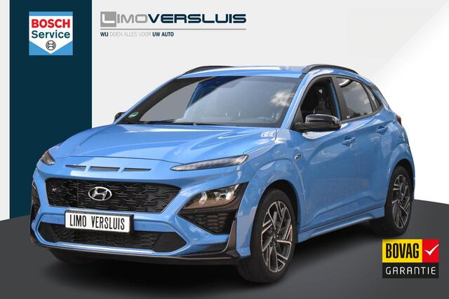 Hyundai Kona 1.0 T-GDI N Line Navi | Stuur/Stoelverwarming | Krell-Audio | 100% Hyundai Onderhouden | 12 mnd BOVAG garantie Whatsapp 06-53188999