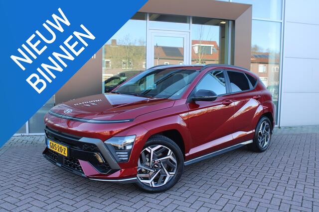 Hyundai Kona 1.6 GDI HEV N Line Automaat Hybrid Navi 360 Camera Carplay Bomvol!!!!!!!