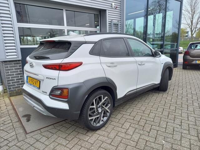 Hyundai Kona 1.6 GDI HEV Premium - LEER + VERW + KOEL - CAMERA - NL AUTO