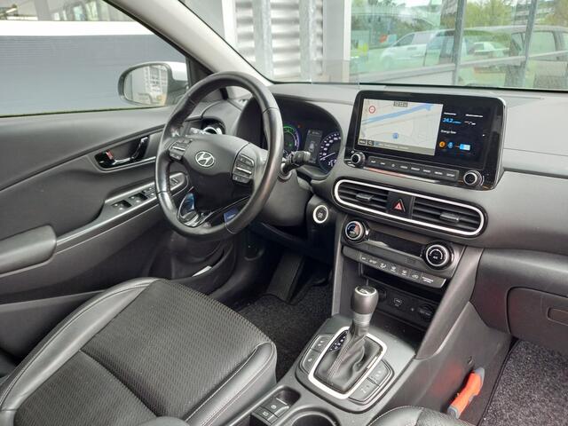 Hyundai Kona 1.6 GDI HEV Premium - LEER + VERW + KOEL - CAMERA - NL AUTO