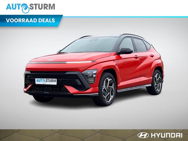 Hyundai Kona 1.6 GDI HEV N Line Soultronic Orange!