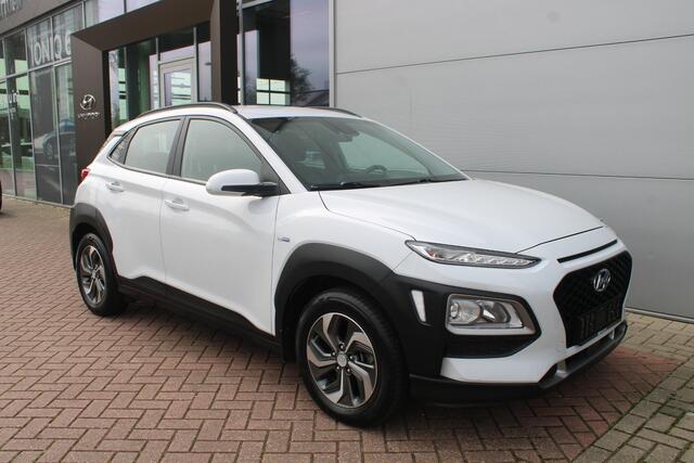 Hyundai Kona 1.6 GDI HEV 140pk Comfort Automaat Hybrid Airco Camera Carplay Zeer mooi