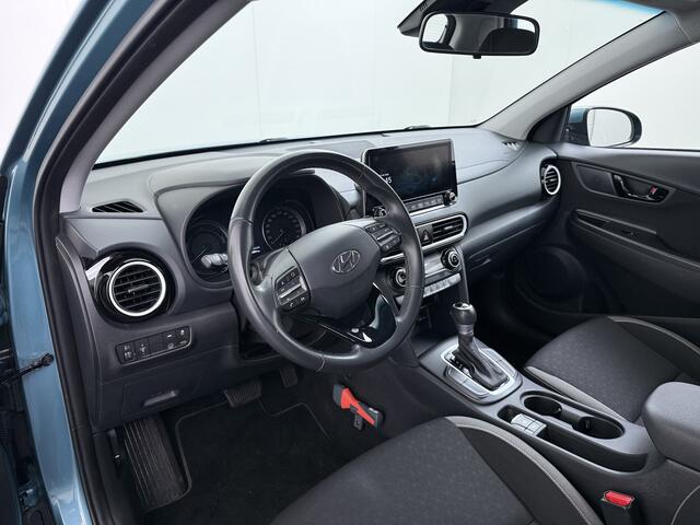 Hyundai Kona 1.6GDI 142PK HEV Hybrid Automaat Adap.Cruise Navi Ecc Camera Krell®-Audio Apple Carplay Android Auto Comfort Lane Assist VESS Led Lmv Isofix Bluetooth DAB FCA 1e Eigenaar Origineel Nederlandse Auto