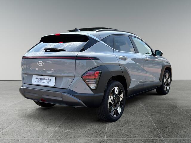 Hyundai Kona 1.6 GDI HEV Premium Sky | SCHUIF/KANTELDAK | FULL LED | PREMIUM LEDER | ADAPTIVE CRUISE | 360° CAMERA | STOELVERW. + KOELING |