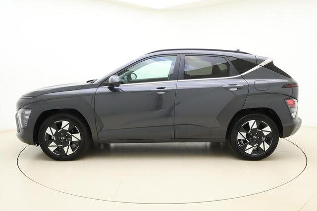 Hyundai Kona 1.6 GDI HEV Premium Automaat | Lederen bekleding | Stoel & Stuurverwarming | Camera | Climate control | Navigatie | Keyless | Dakrails
