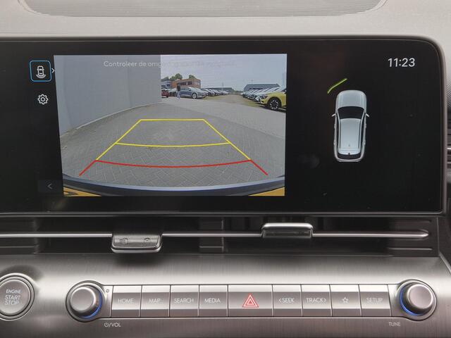 Hyundai Kona 1.6 GDI HEV Comfort Smart / Fabrieksgarantie tot 10-2029 / Dealer Onderhouden / Eerste Eigenaar / Navigatie / Trekgewicht 1300 kg / Stuur- & Stoelverwarming / Achteruitrijcamera / Elektrische achterklep / Adaptief cruise control / Apple Carplay Android Au