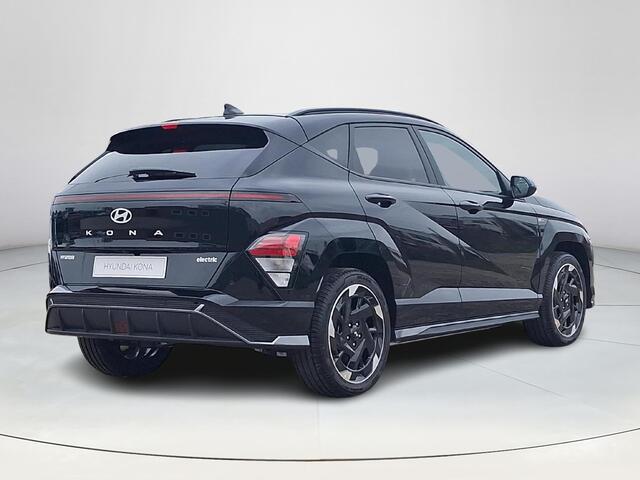 Hyundai Kona Electric N Line Business 64.8 kWh | Uit voorraad leverbaar! | Adaptieve Cruise Control | Parkeersensoren voor en achter | Dodehoekdetectie | Navigatie | Stoel / Stuurverwarming | Keyless entry en start| Uit Voorraad Leverbaar |