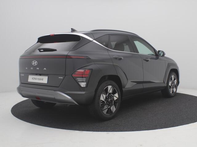 Hyundai Kona 1.6 GDI HEV Premium / ¤4500,- Voordeel / Navigatiesysteem / Apple Carplay / Android Auto / Climate control / Adaptieve Cruise control /