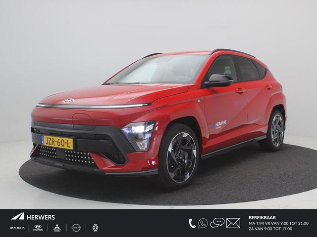 Hyundai Kona Electric N Line Business 64.8 kWh / Navigatie / Cruise Control Adaptief / Airco Automatisch / 18" LMV / Warmtepomp / 3-Fase /