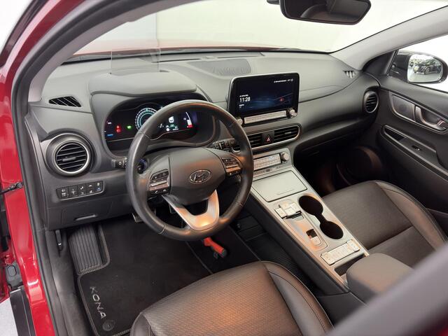 Hyundai Kona EV Premium 64 kWh Lederen bekleding met stoelventilatie, Head-Up display, Adaptive Cruise Control