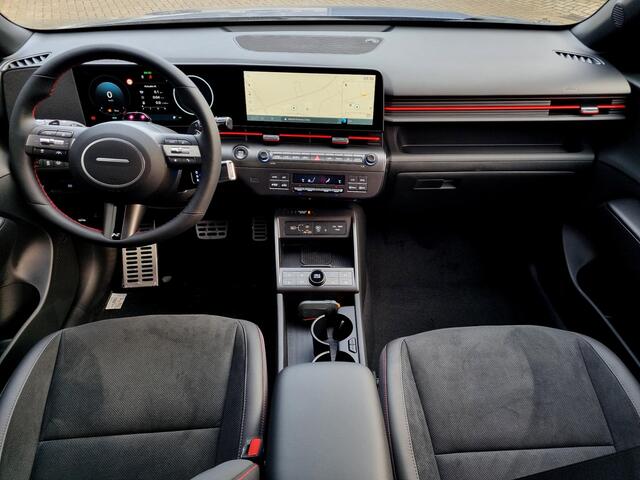 Hyundai Kona 1.6 GDI HEV N Line / ¤4500,- Voordeel / Uit Voorraad Leverbaar / Navigatie / Climate Control / Cruise Control Adaptief /