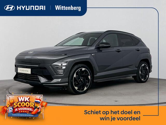Hyundai Kona Electric N Line Sky 64.8 kWh | Apple Carplay/Android Auto | Lichtmetalen velgen 5-spaaks 19" N Line| Navigatiesysteem full map | Nieuw snel leverbaar