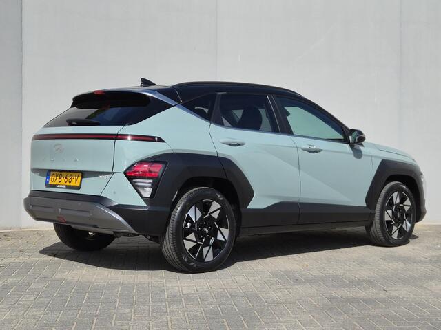 Hyundai Kona 1.6 GDI HEV Comfort Smart / Fabrieksgarantie tot 12-2029 / Stuur- & Stoelverwarming / Keyless Entry/Start / Elektrische achterklep / Apple Carplay Android Auto / Adaptief cruise control / Climate control / Achteruitrijcamera /