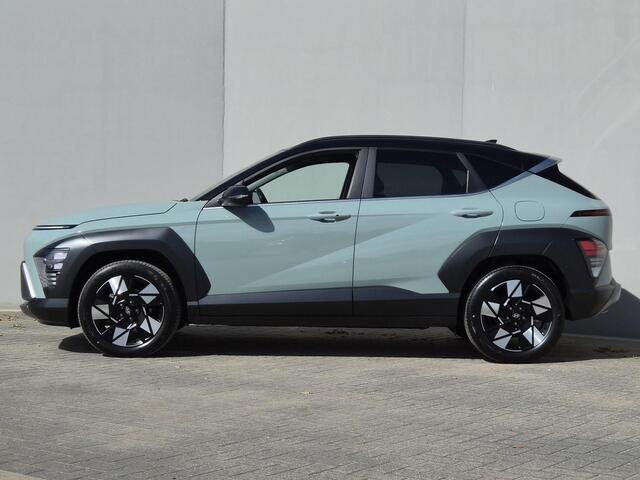 Hyundai Kona 1.6 GDI HEV Comfort Smart / Fabrieksgarantie tot 12-2029 / Stuur- & Stoelverwarming / Keyless Entry/Start / Elektrische achterklep / Apple Carplay Android Auto / Adaptief cruise control / Climate control / Achteruitrijcamera /