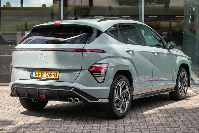 Hyundai Kona 1.6 GDI HEV N Line - Trekhaak afn. | 360 camera | Elek. verstelbare stoel