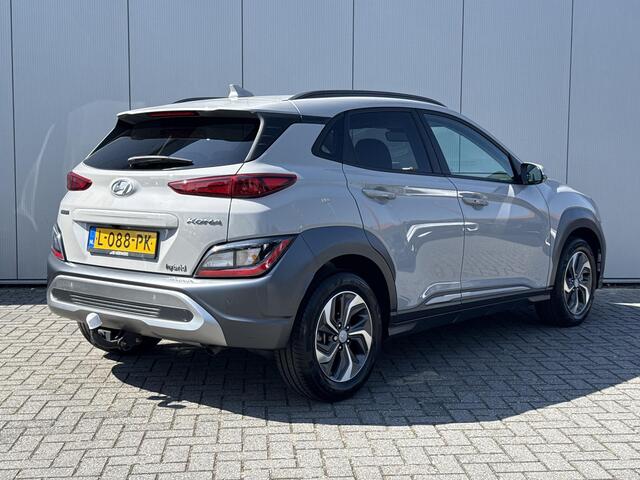 Hyundai Kona 1.6 GDI HEV Fashion / Trekhaak / HUD / Navigatie / Adaptieve Cruise Control / 1e eig / Dealeronderhouden /