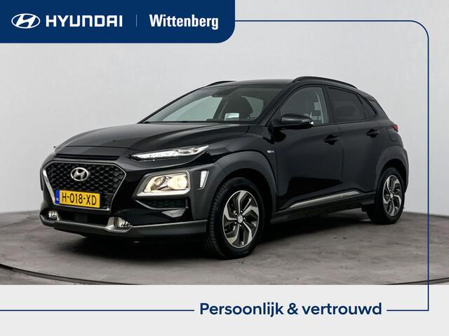 Hyundai Kona 1.6 GDI HEV Fashion | Trekhaak | Apple Carplay/Android Auto | Dodehoek detectie | Achteruitrij camera | Head up display |