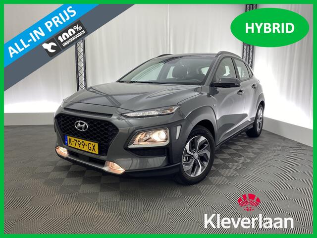 Hyundai Kona 1.6 GDI HEV Comfort Smart Apple carplay | Navi | Trekhaak | Camera | Rijstrook sens | Adapt cruise