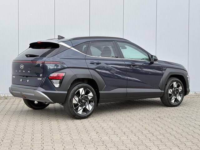 Hyundai Kona 1.6 GDI HEV Comfort Plus / 4000,- voordeel / Stoelverwarming voor en achter / Stuurverwarming / Navigatie / Apple Carplay/Android Auto / Stof/Lederen bekleding / Climate Control / Cruis Control Adaptief /