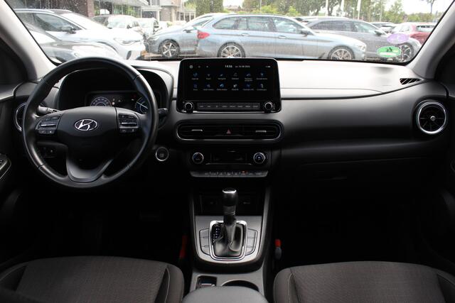 Hyundai Kona 1.6 GDI HEV Fashion / Trekhaak / Camera / Head-up / KRELL Audio / Half Leder / 16'' / CarPay / Dodehoek / DAB / Cruise Control