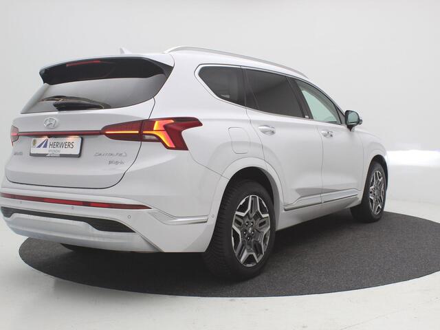 Hyundai SANTA FE 1.6 T-GDI PHEV Premium Plus Sky / Dealeronderhouden / Glazen Schuif- en Kanteldak / Stoelventilatie / Stuur-,Stoel en Achterbankverwarming / Rondomzichtcamera /