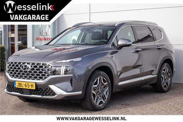 Hyundai SANTA FE 1.6 T-GDI PHEV Premium Schuif/-kanteldak | Ad. Cruise | Leer | Stoelverw.+vent. | Complete auto